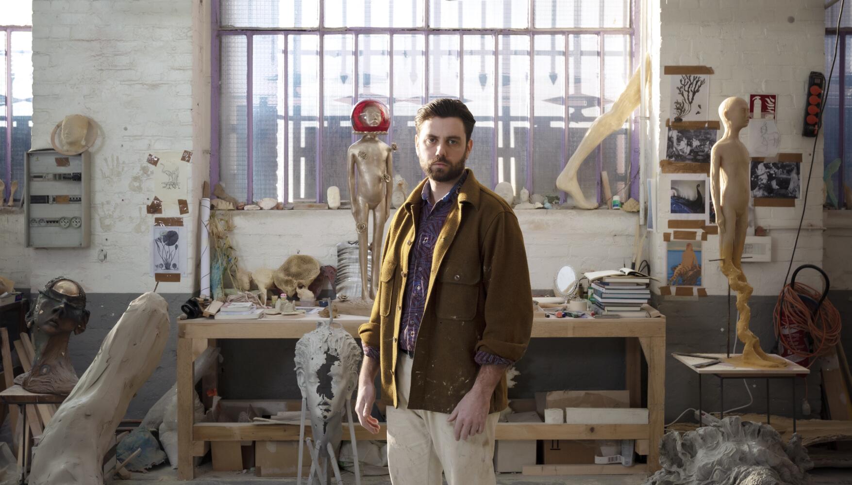 Portrait JMA © Claire Dorn pour la Galerie Perrotin