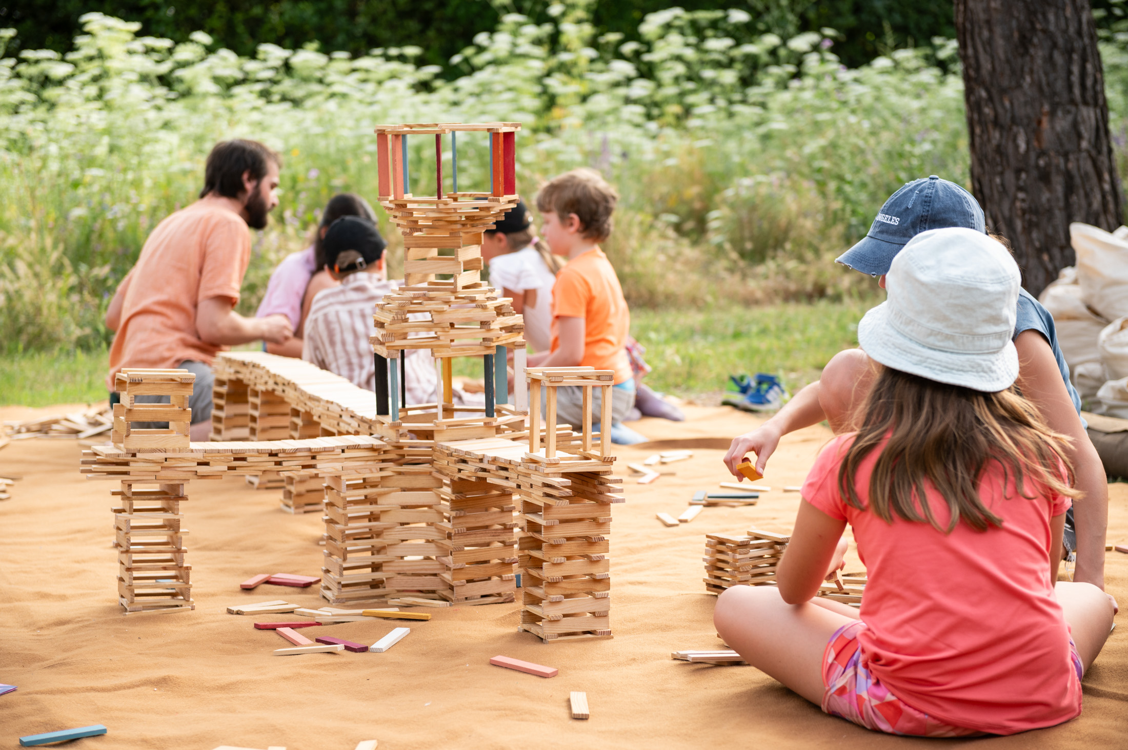 Educational workshop in the gardens of Villa Medici © M. Nuti - D. Molajoli